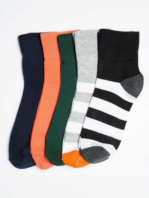 

Trendyol Women Pack of 5 Above-Ankle Socks, Black