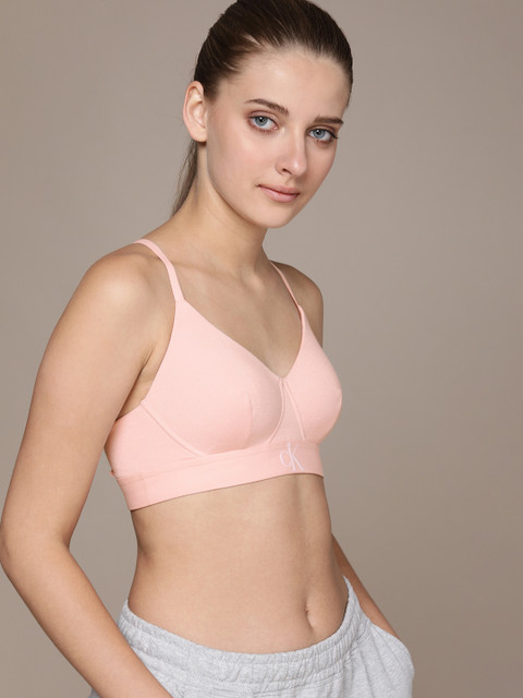 

Calvin Klein Underwear Women Pink Bra Lightly Padded Bra- QF6670TJQ