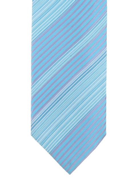 

Alvaro Castagnino Blue Striped Silk Tie