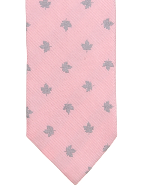 

Alvaro Castagnino Pink Patterned Silk Tie