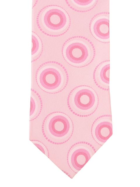 

Alvaro Castagnino Pink Patterned Silk Tie