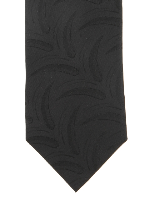 

Alvaro Castagnino Black Patterned Silk Tie