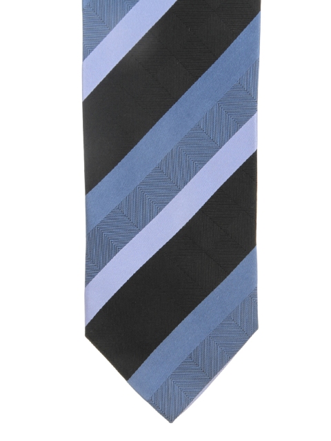 

Alvaro Castagnino Blue Striped Silk Tie