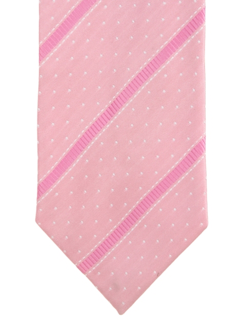 

Alvaro Castagnino Pink Silk Printed Tie