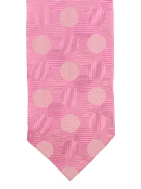 

Alvaro Castagnino Pink Silk Printed Tie