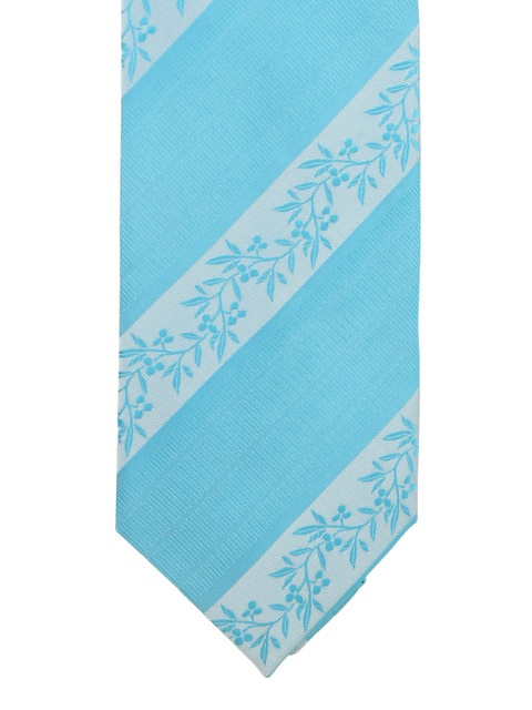 

Alvaro Castagnino Blue Patterned Silk Tie