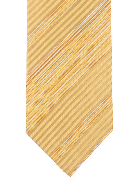 

Alvaro Castagnino Yellow Patterned Silk Tie