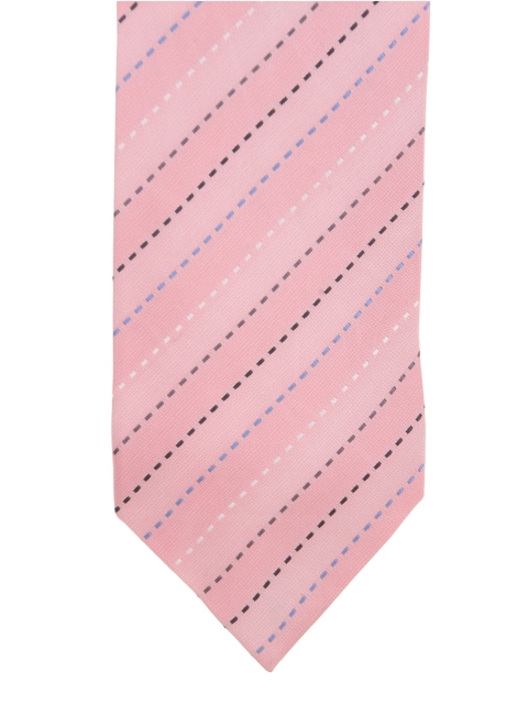 

Alvaro Castagnino Pink Patterned Silk Tie
