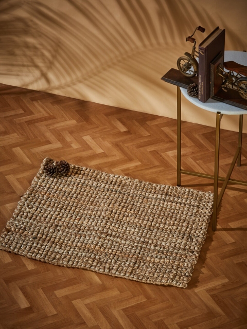 

Fabindia Beige Bandita Jute Woven Floor Mat