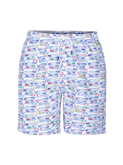 

HACKETT LONDON Men Multicoloured Printed Regular Shorts, Multi
