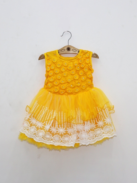 

Born Babies Yellow Dress