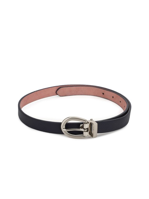 

Van Heusen Woman Women Black Textured Leather Belt