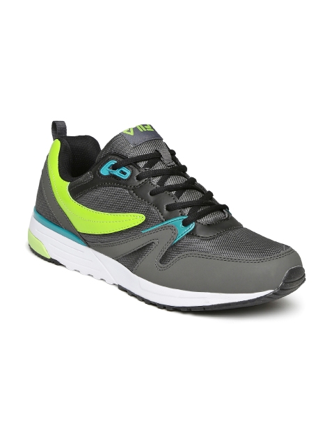 

FILA Men Grey Solid Drebo Regular Sneakers