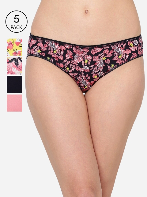 

Juliet Pack of 5 Women Cotton Bikini Briefs - 060002100015744, Multi