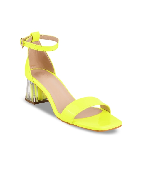 

Stelatoes Green Block Pumps with Buckles