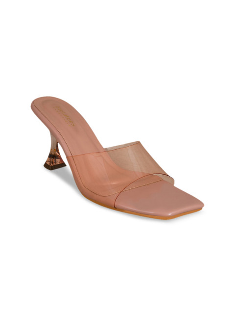 

Stelatoes Women Pink Stiletto Sandals