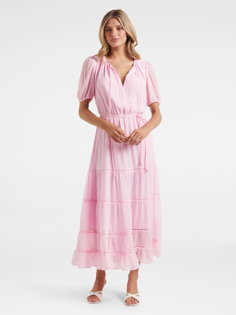 

Forever New Pink Midi Dress