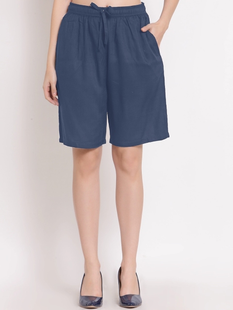 

PATRORNA Women Grey Loose Fit Outdoor Antimicrobial Technology Shorts