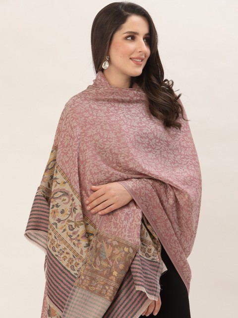 

Pashtush Women Multi Colored Woven Design Shawl