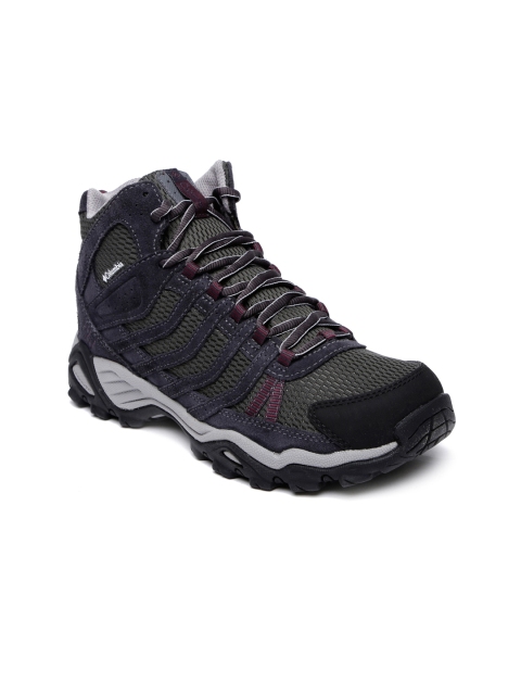 

Columbia Women Olive Green & Grey HELVATIA Outdoor Shoes