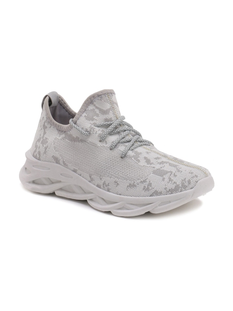 

London Rag Men White Printed Sneakers