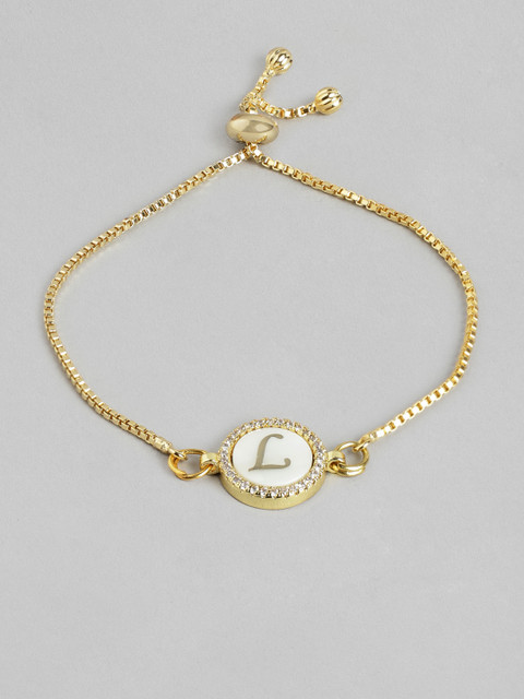 

Pipa Bella Women Gold-Toned Link Bracelet
