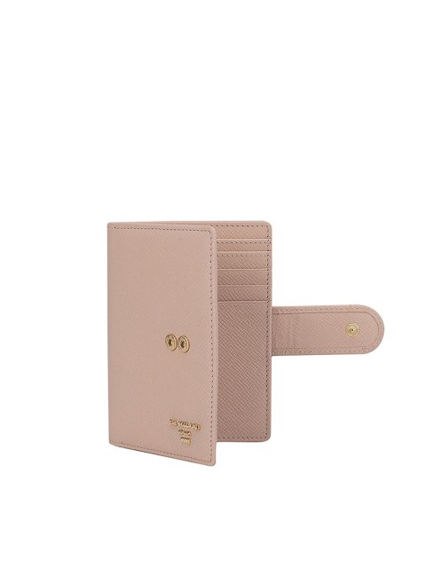 

Da Milano Women Peach-Coloured Leather Zip Around Wallet