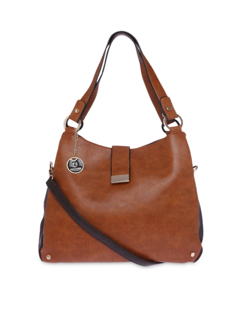 

FUR JADEN Tan Brown Shoulder Bag