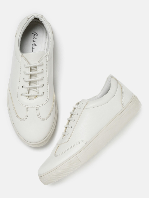 

Mast & Harbour Women White Sneakers