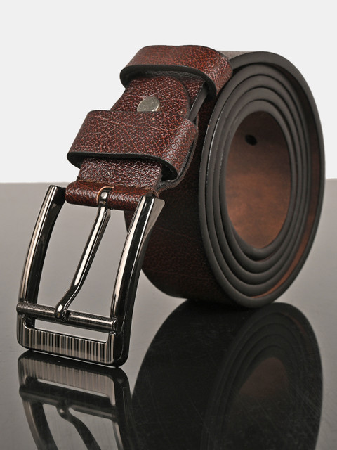 

BuckleUp Men Brown Leather Belt