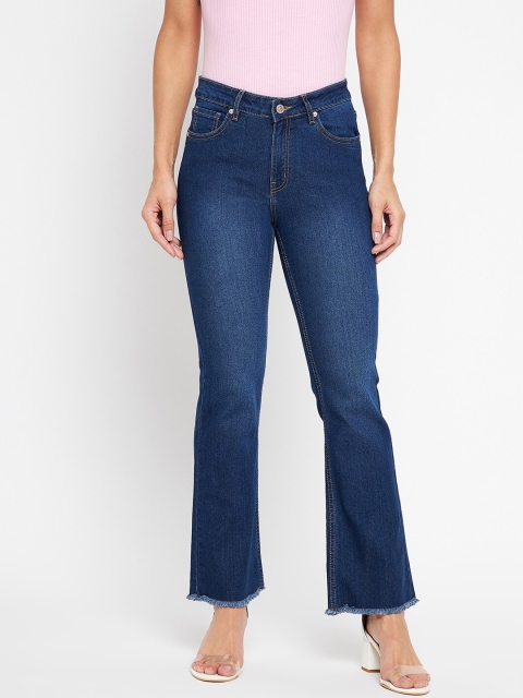 

Madame Women Blue Bootcut Light Fade Pure Cotton Jeans