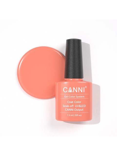

CANNI Gel polish LED UV Nail Gel Need UV Light - #061 7.3 ml, Orange