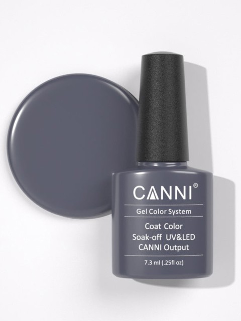

CANNI Gel polish LED UV Nail Gel Need UV Light - #228 7.3 ml, Grey