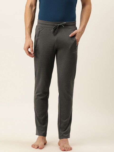 

Sweet Dreams Men Charcoal Grey Melange Solid Lounge Pants