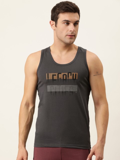 

Sweet Dreams Men Grey Printed Lounge T-shirt