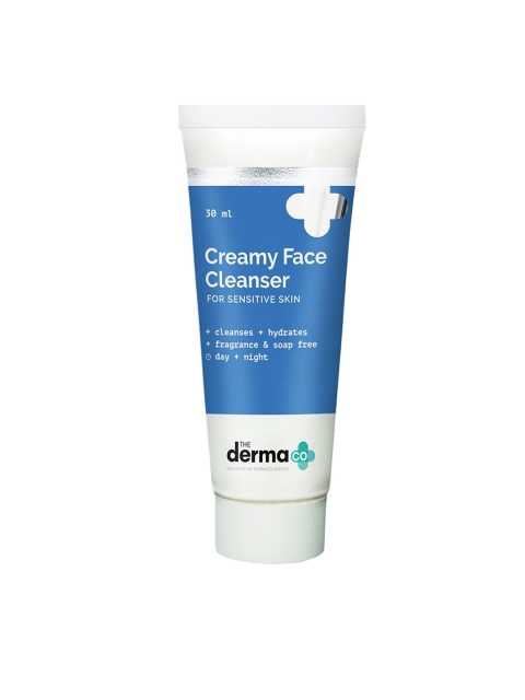 

The Derma co. Creamy Face Cleanser 30 ml, White