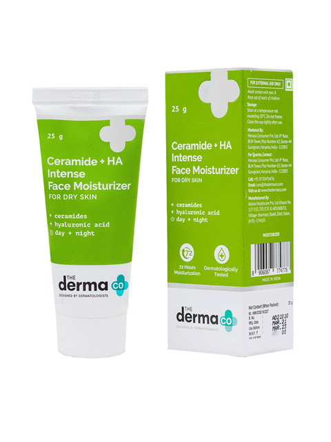 

The Derma Co. Ceramide + HA Intense Moisturizer 25gm 8906087774778, White