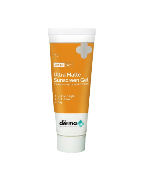 

The Derma co. Ultra Matte Sunscreen Gel - 10 gm, White