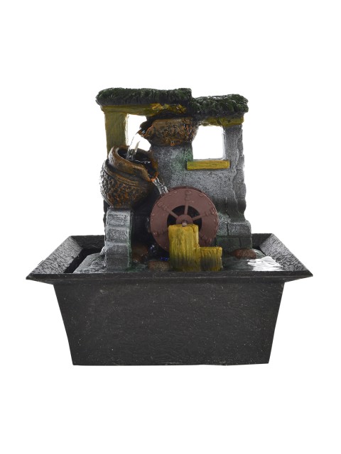 

eCraftIndia Multicoloured Premium Decorative Electrical Waterfall Fountain, Multi