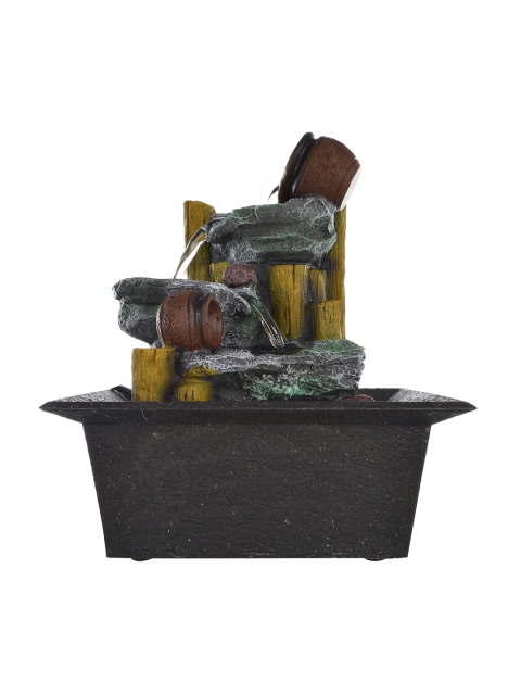 

eCraftIndia Multicoloured Premium Decorative Electrical Waterfall Fountain, Multi