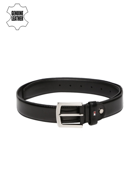 

Tommy Hilfiger Men Black Genuine Leather Belt