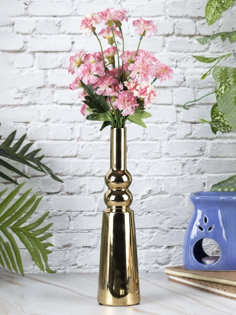 

MARKET99 Gold-Plated Solid Ceramic Flower Vase