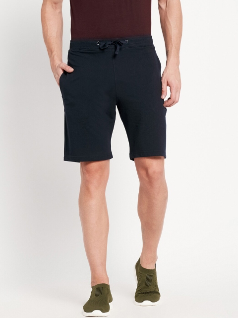 

Octave Men Navy Blue Sports Shorts