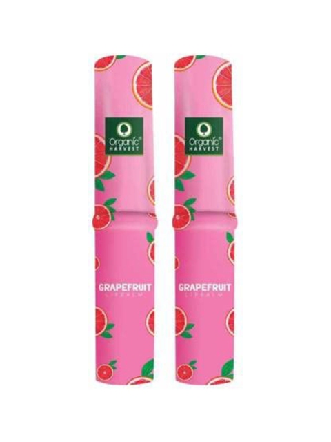 

Organic Harvest Grapefruit Flavour Lip Balm Enriched With Vitamin E Pack of 2, 3 g, Na