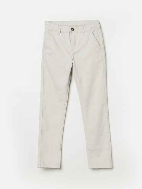 

Fame Forever by Lifestyle Boys Grey Slim Fit Chinos Trousers