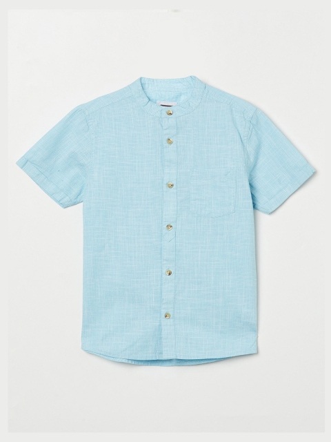

Fame Forever by Lifestyle Boys Blue Cotton Casual Shirt