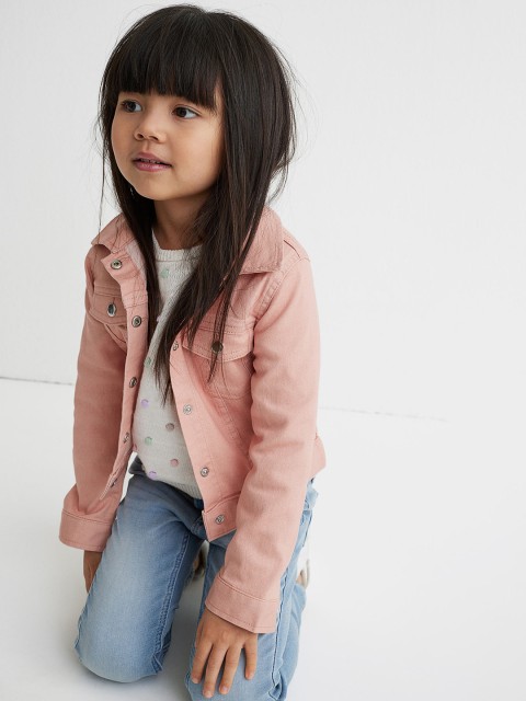 

H&M Girls Pink Twill Jacket