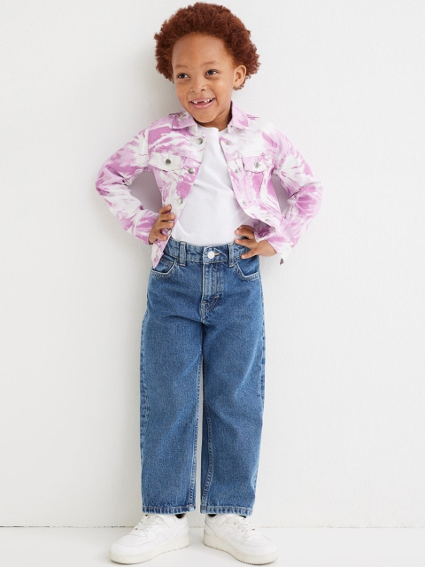 

H&M Girls Purple Dyed Twill Jacket