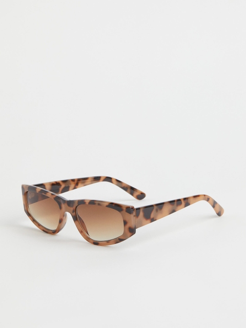 

H&M Women Brown Lens Square Sunglasses With UV Protection 1079657001