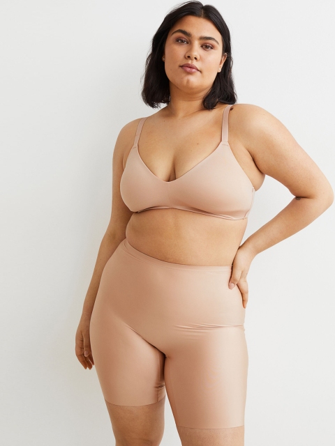 

H&M Women Beige 2 Pack Shaping Bikers